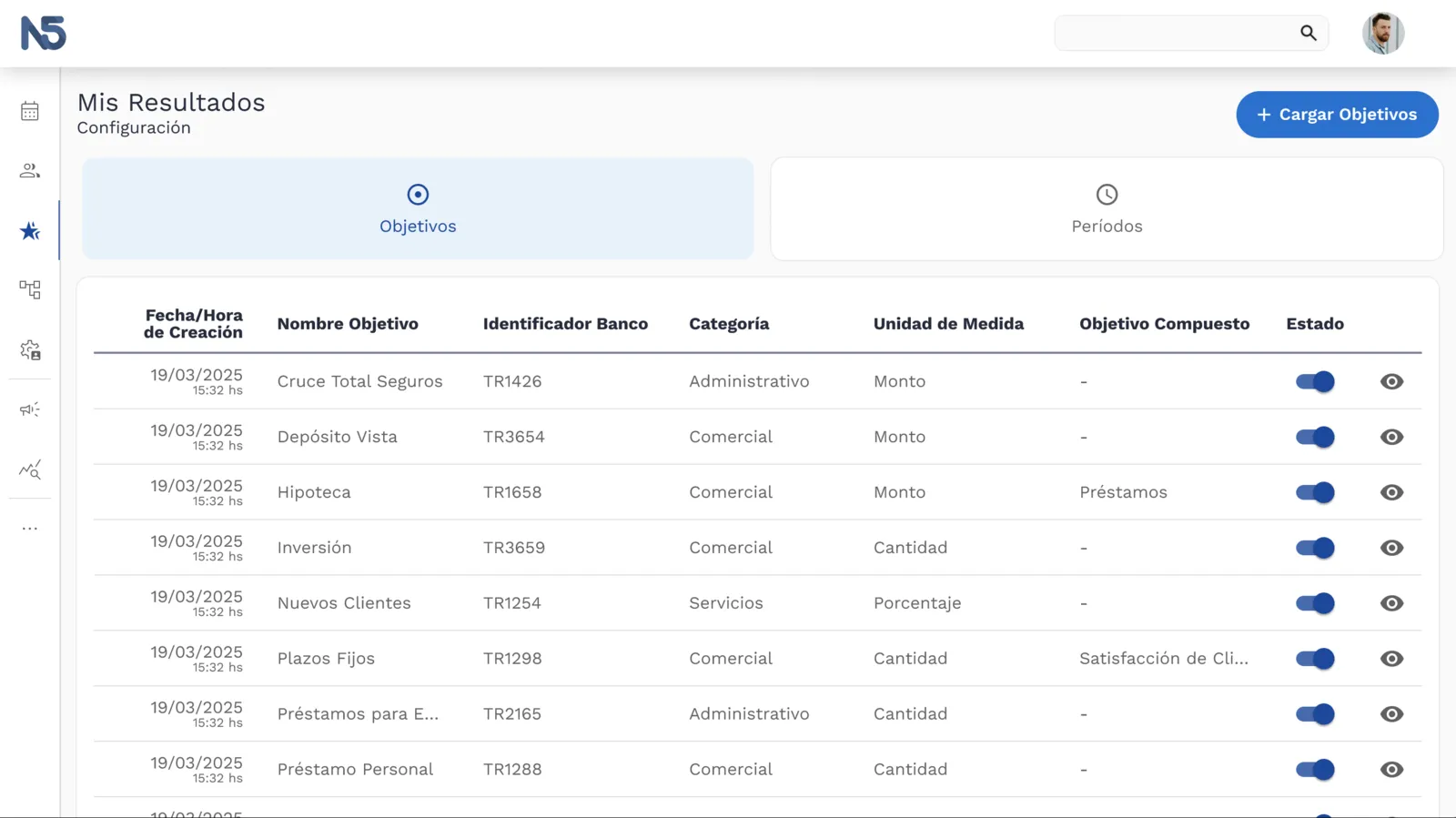 Admin MVP — configurador via Excel